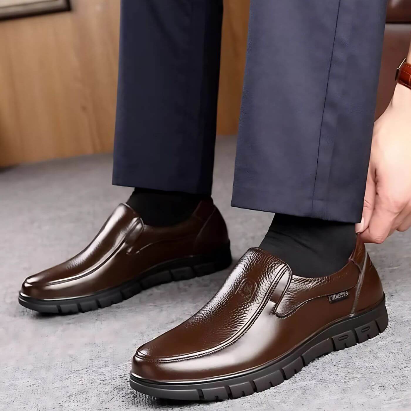 Arnaud™ | Chaussure de marche orthopédique pour homme