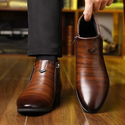 Pierre™ | Bottes pour Homme avec Fermeture Éclair