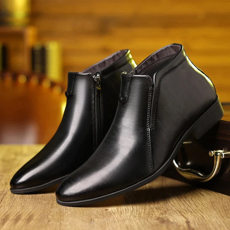 Pierre™ | Bottes pour Homme avec Fermeture Éclair