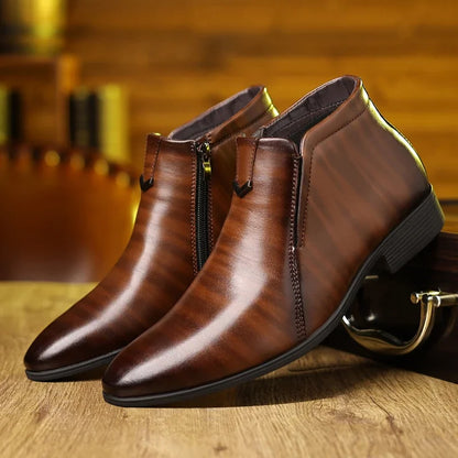 Pierre™ | Bottes pour Homme avec Fermeture Éclair